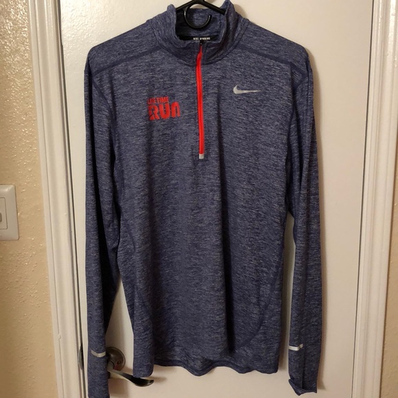 Unisex Medium Nike 3/4 Zip top - Picture 1 of 5
